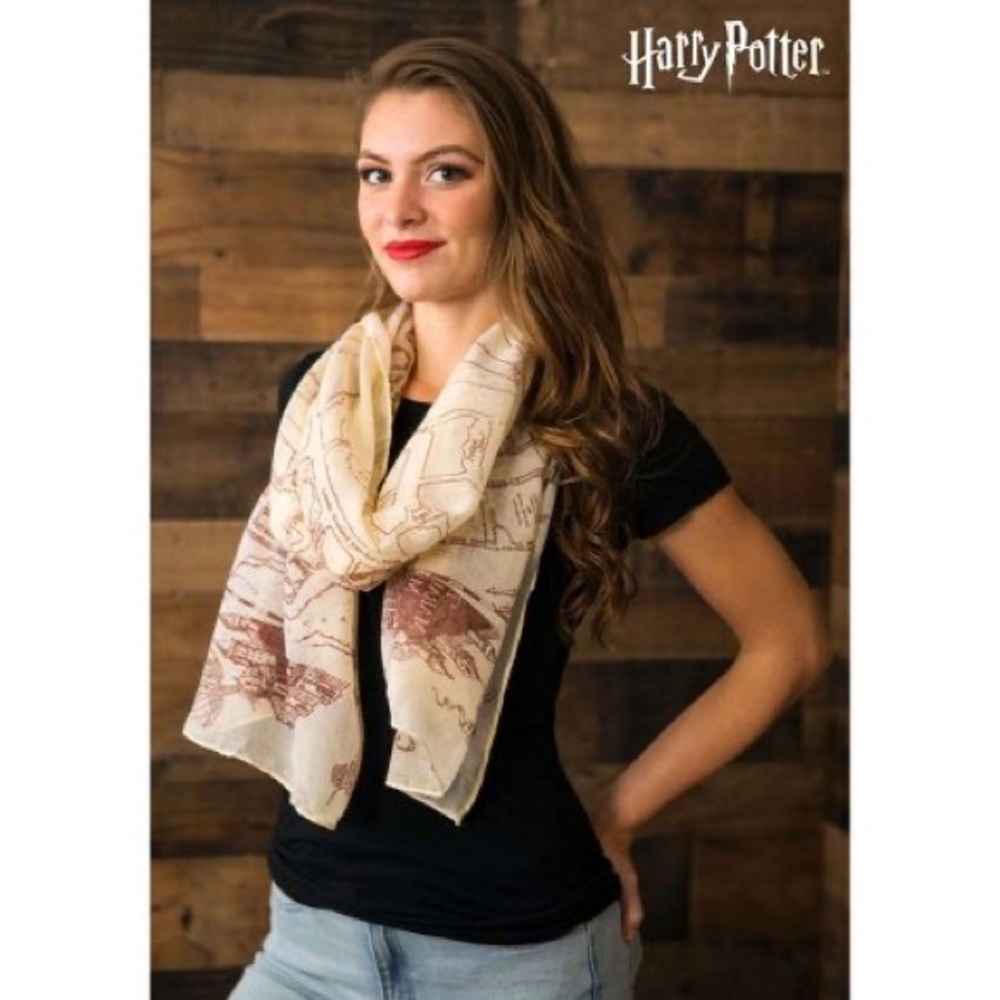 Harry Potter Maraudersβ Map Scarf π§ββοΈ